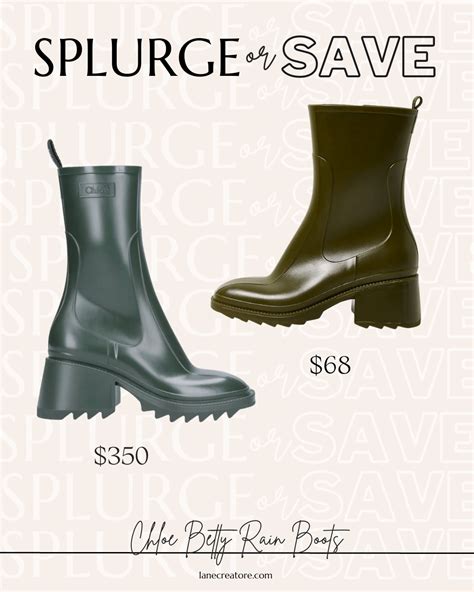 chloe rain boots dupe macy's|12+ Best Chloé Boot Dupes That Look Designer (2024) .